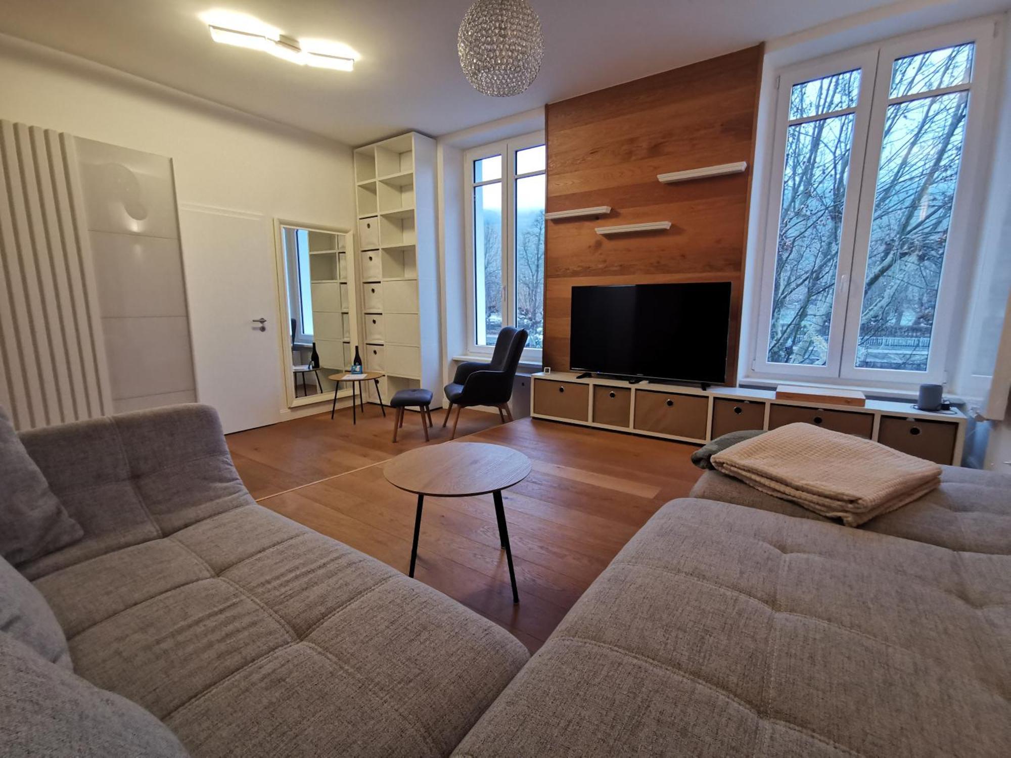 Rheinufer Am Hindenburgpark Apartment Bingen am Rhein Cameră foto